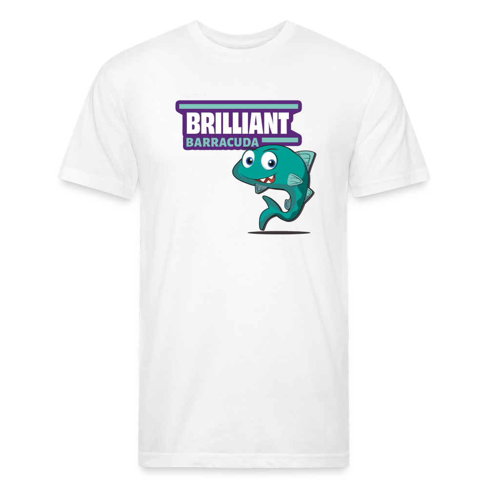 Brilliant Barracuda Character Comfort Adult Tee - white