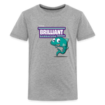 Brilliant Barracuda Character Comfort Kids Tee - heather gray