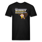 Bubbly Buzzard Character Comfort Adult Tee - black