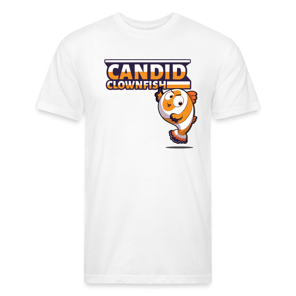 Candid Clownfish Character Comfort Adult Tee - white