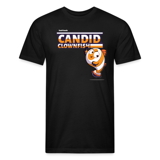 Candid Clownfish Character Comfort Adult Tee - black