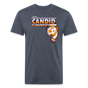Candid Clownfish Character Comfort Adult Tee - heather navy