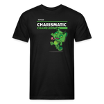 Charismatic Chameleon Character Comfort Adult Tee - black