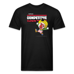Competitive Clown Character Comfort Adult Tee - black