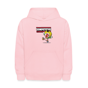 Competitive Clown Character Comfort Kids Hoodie - pink