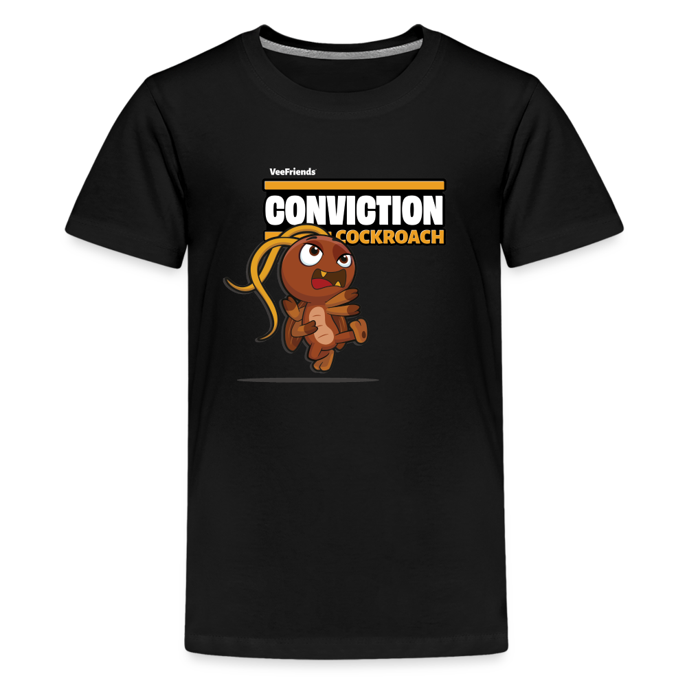 Conviction Cockroach Character Comfort Kids Tee - black