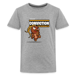 Conviction Cockroach Character Comfort Kids Tee - heather gray