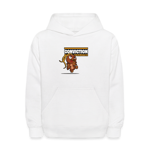 Conviction Cockroach Character Comfort Kids Hoodie - white