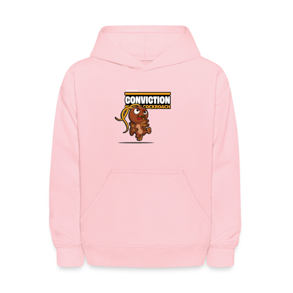 Conviction Cockroach Character Comfort Kids Hoodie - pink