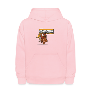 
            
                Load image into Gallery viewer, Conviction Cockroach Character Comfort Kids Hoodie - pink
            
        
