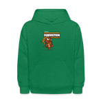 Conviction Cockroach Character Comfort Kids Hoodie - kelly green