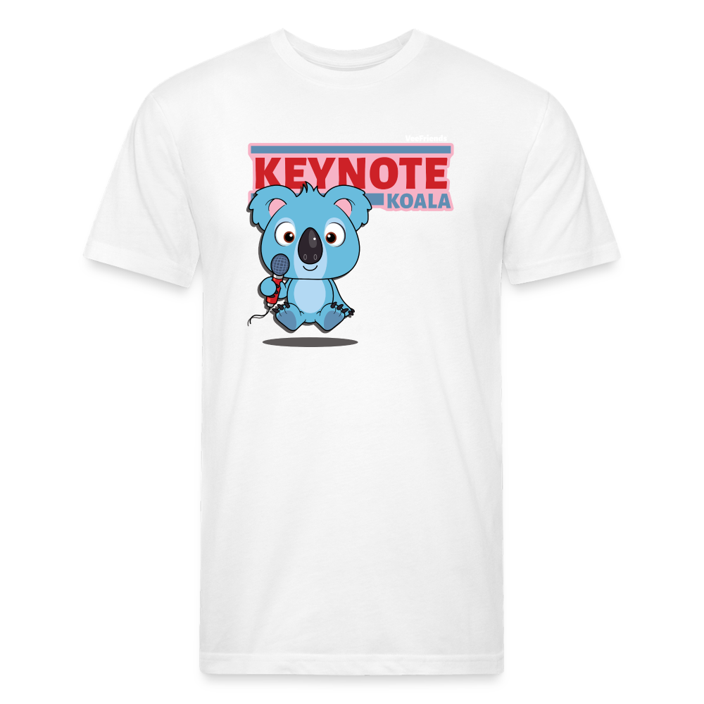 Keynote Koala Character Comfort Adult Tee - white