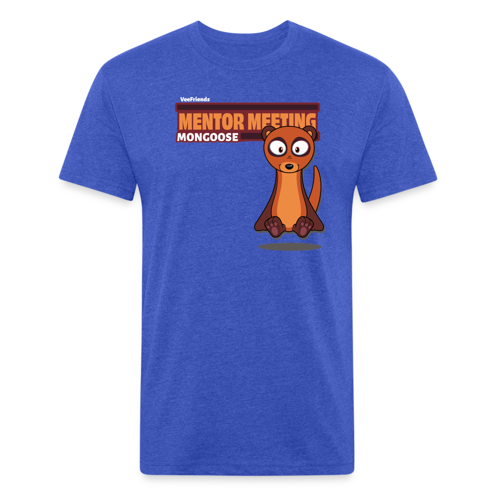
            
                Load image into Gallery viewer, Mentor Meeting Mongoose Character Comfort Adult Tee - heather royal
            
        