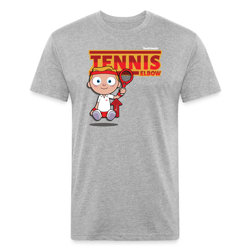 Tennis Elbow Character Comfort Adult Tee - heather gray