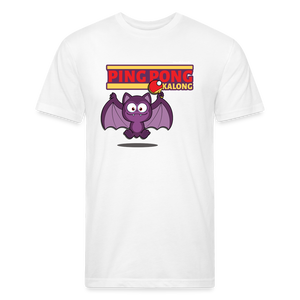 Ping Pong Kalong Character Comfort Adult Tee - white