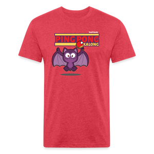 Ping Pong Kalong Character Comfort Adult Tee - heather red