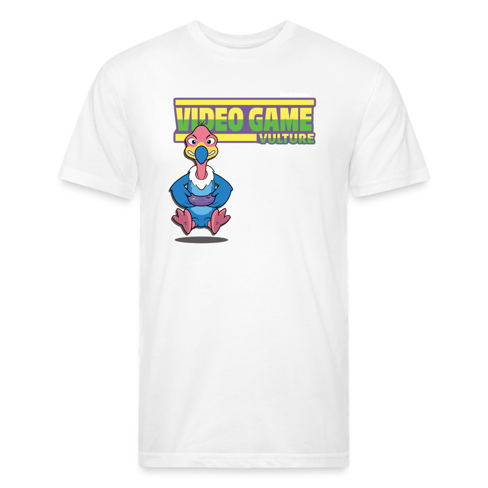 Video Game Vulture Character Comfort Adult Tee - white