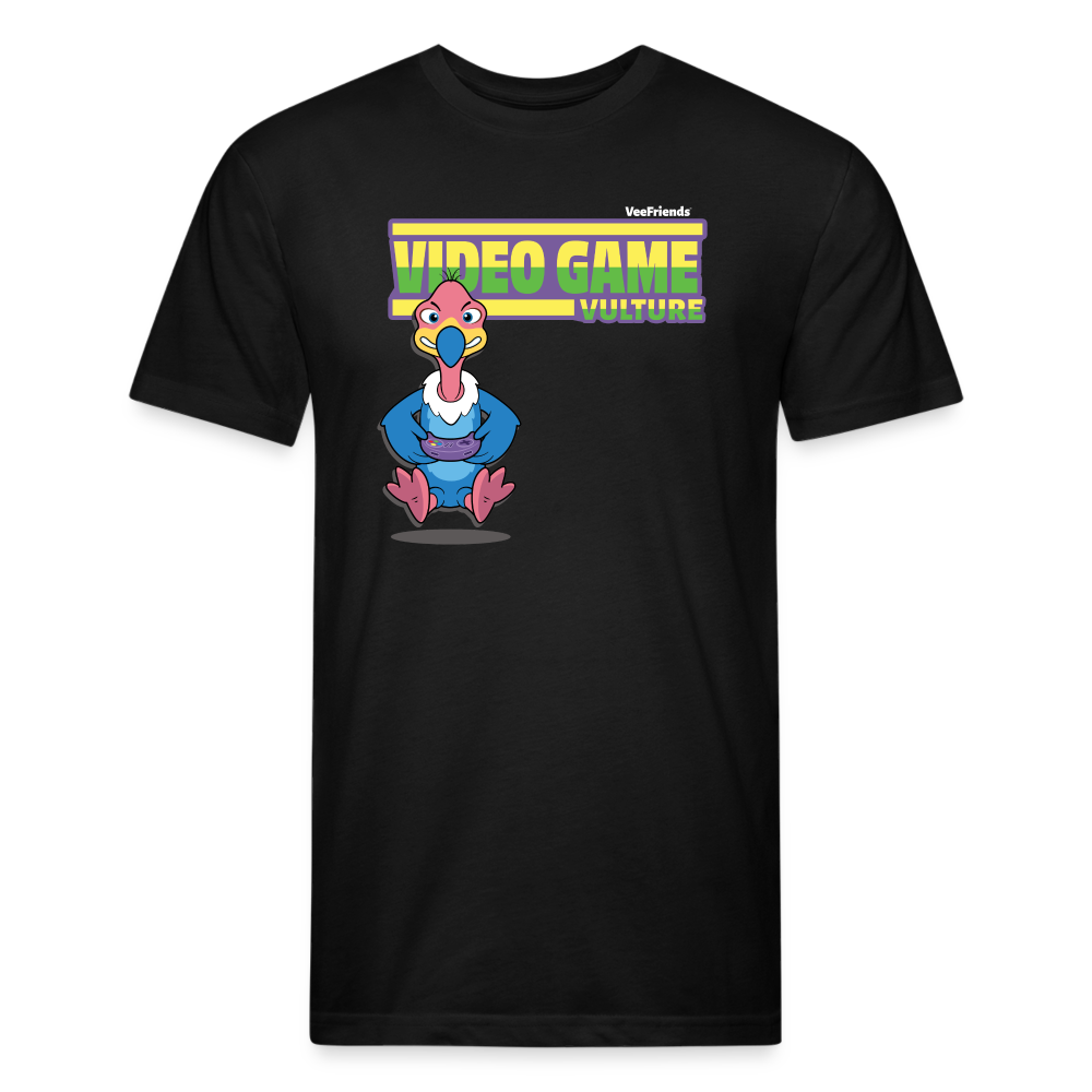 Video Game Vulture Character Comfort Adult Tee - black