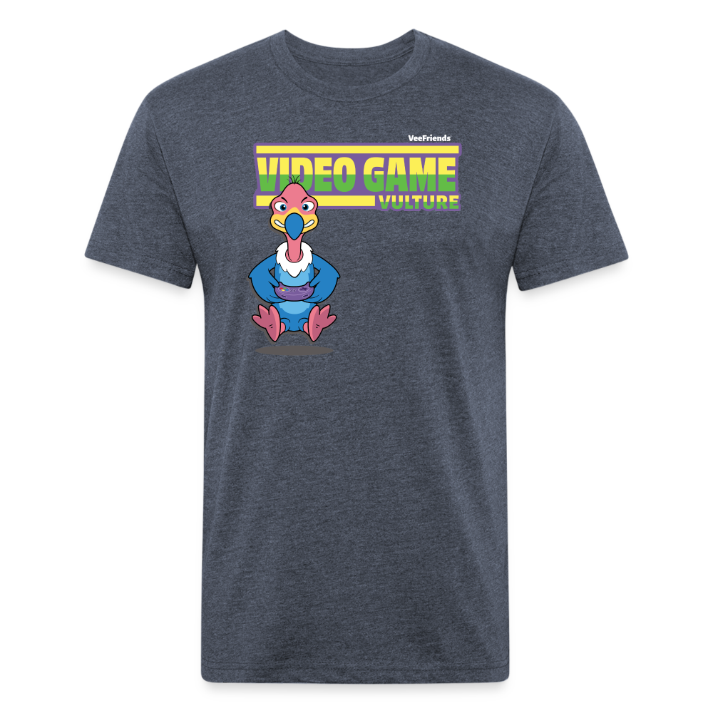 Video Game Vulture Character Comfort Adult Tee - heather navy