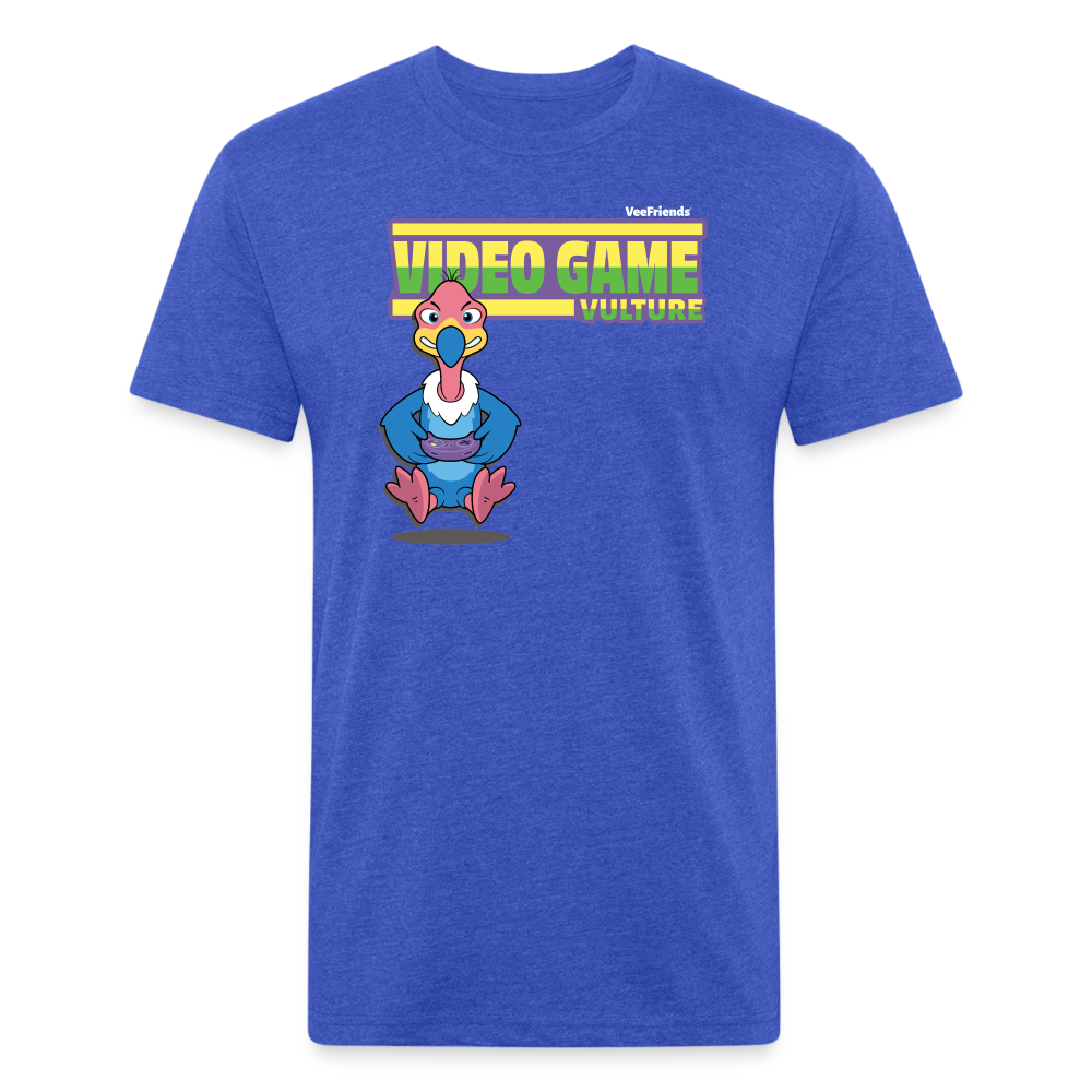 Video Game Vulture Character Comfort Adult Tee - heather royal