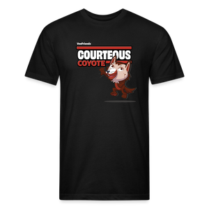 Courteous Coyote Character Comfort Adult Tee - black