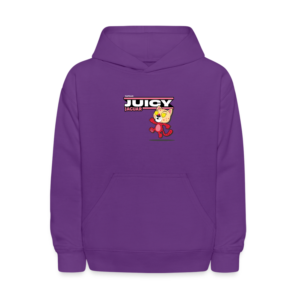 Juicy Jaguar Character Comfort Kids Hoodie - purple