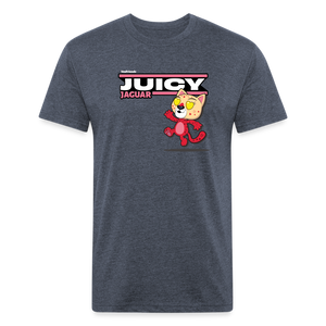 Juicy Jaguar Character Comfort Adult Tee - heather navy