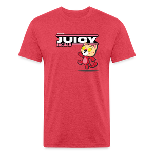 
            
                Load image into Gallery viewer, Juicy Jaguar Character Comfort Adult Tee - heather red
            
        