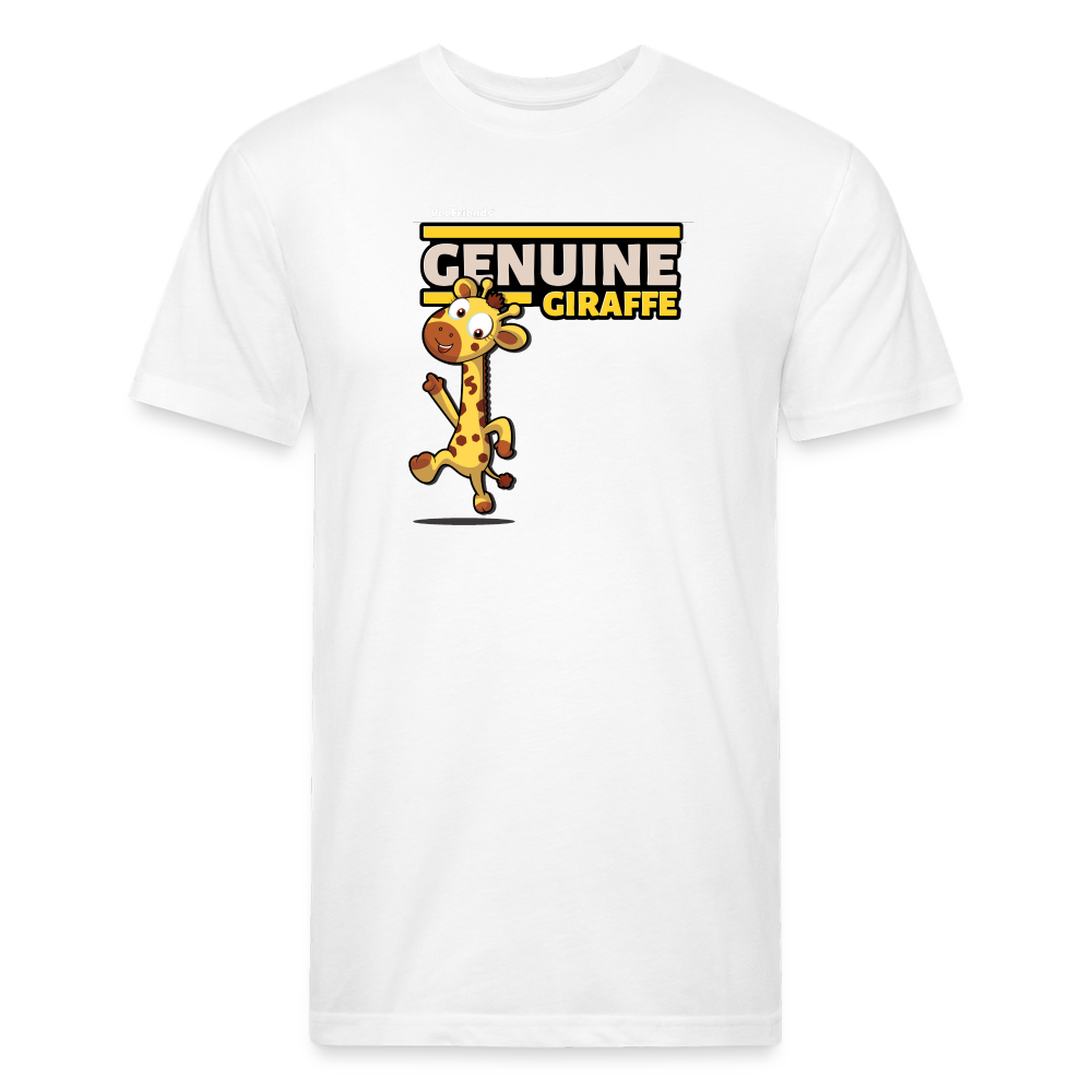 Genuine Giraffe Character Comfort Adult Tee - white