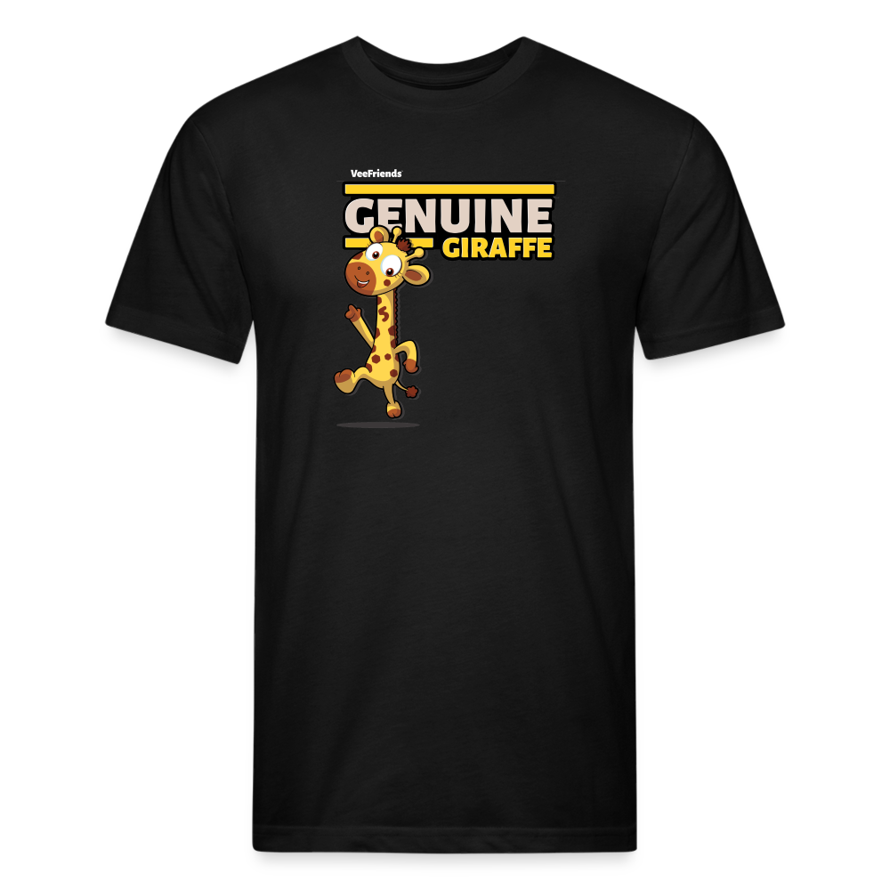 Genuine Giraffe Character Comfort Adult Tee - black