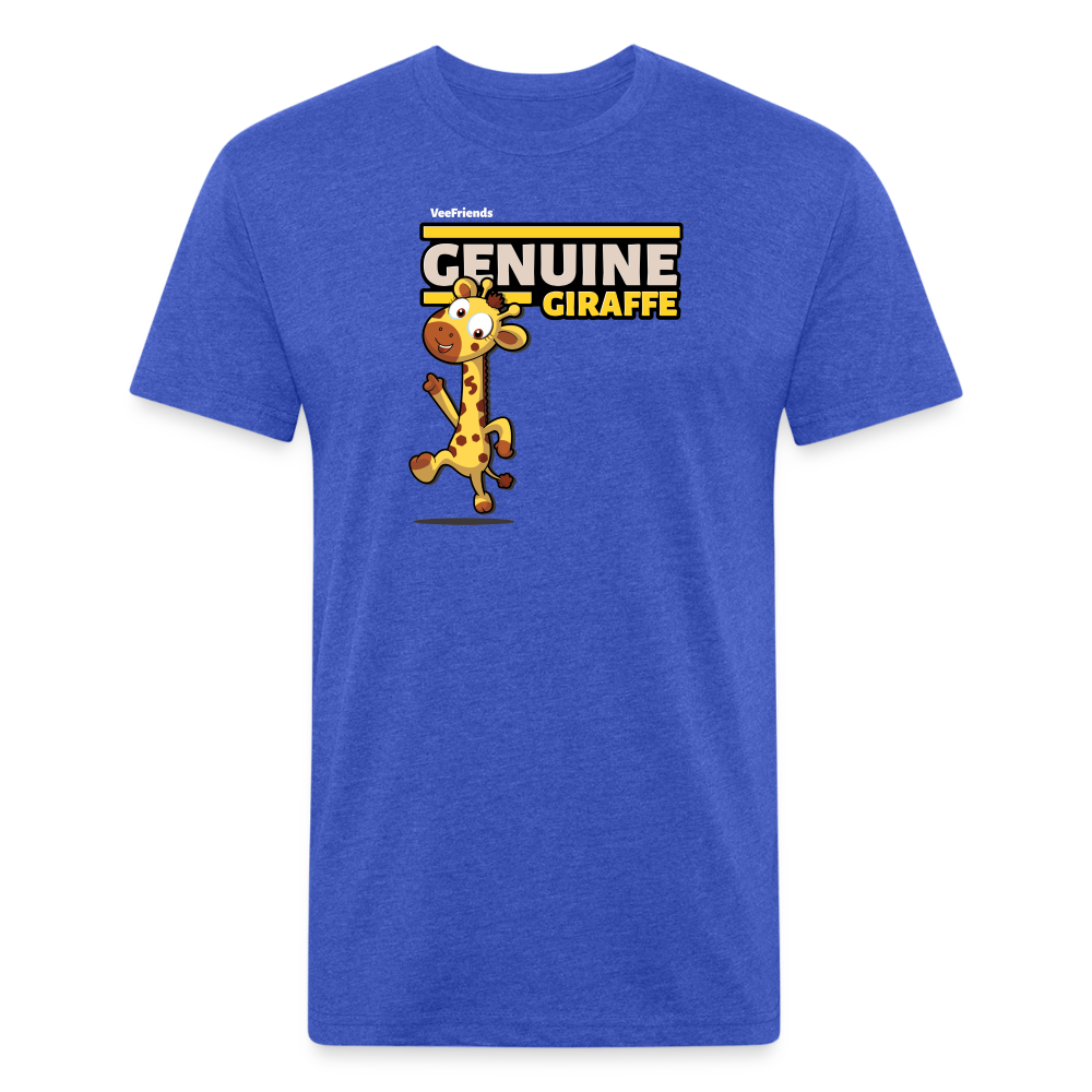 Genuine Giraffe Character Comfort Adult Tee - heather royal