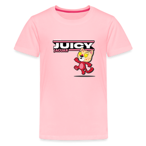 Juicy Jaguar Character Comfort Kids Tee - pink