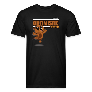 
            
                Load image into Gallery viewer, Optimistic Otter Character Comfort Adult Tee - black
            
        