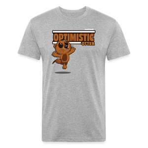 
            
                Load image into Gallery viewer, Optimistic Otter Character Comfort Adult Tee - heather gray
            
        