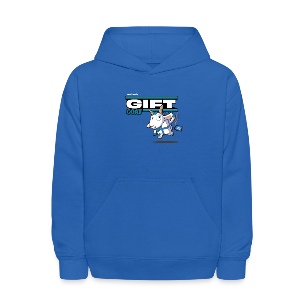 Gift Goat Character Comfort Kids Hoodie - royal blue