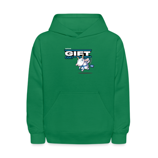 Gift Goat Character Comfort Kids Hoodie - kelly green