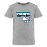 Gift Goat Character Comfort Kids Tee - heather gray