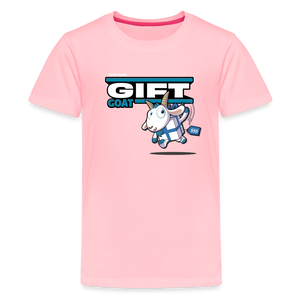 Gift Goat Character Comfort Kids Tee - pink