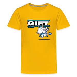 Gift Goat Character Comfort Kids Tee - sun yellow