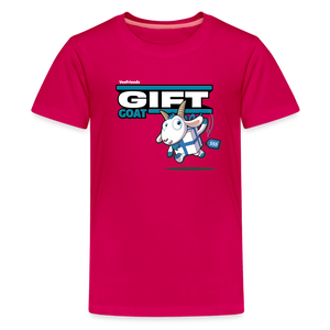 Gift Goat Character Comfort Kids Tee - dark pink