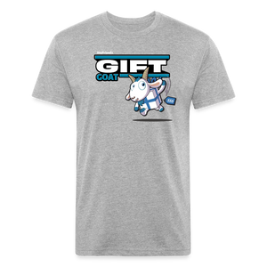 Gift Goat Character Comfort Adult Tee - heather gray