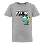 Daring Dragonfly Character Comfort Kids Tee - heather gray