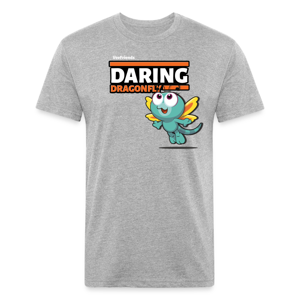 Daring Dragonfly Character Comfort Adult Tee - heather gray