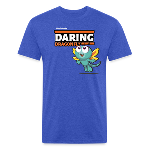 Daring Dragonfly Character Comfort Adult Tee - heather royal