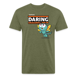
            
                Load image into Gallery viewer, Daring Dragonfly Character Comfort Adult Tee - heather military green
            
        
