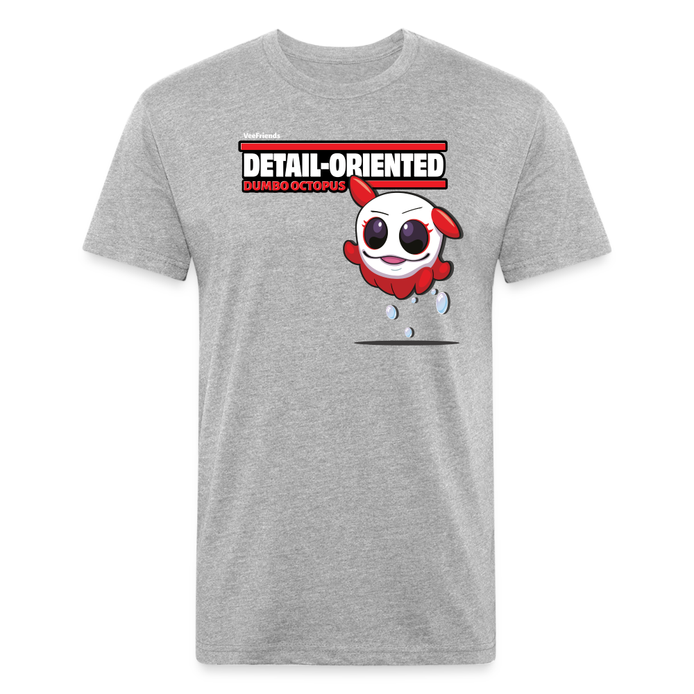 Detail-Oriented Dumbo Octopus Character Comfort Adult Tee - heather gray