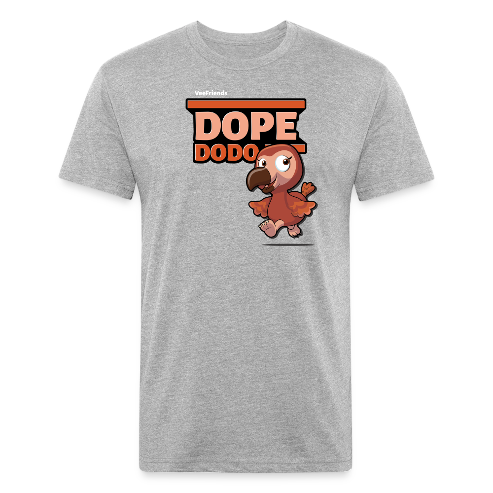 Dope Dodo Character Comfort Adult Tee - heather gray