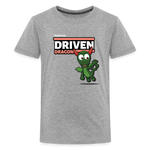 Driven Dragon Character Comfort Kids Tee - heather gray