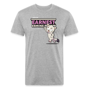 
            
                Load image into Gallery viewer, Earnest Ermine Character Comfort Adult Tee - heather gray
            
        