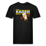 Eager Eagle Character Comfort Adult Tee - black